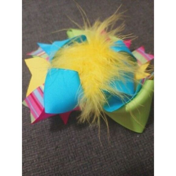 Lot of 6 Over the Top Hair Girls Bows - Picture 3 of 8